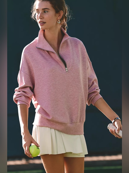 Varley Tops - NWT Varley Hawley Half-Zip Sweatshirt